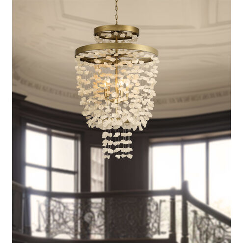Stonybrook 5 Light 24 inch Havana Gold Pendant Ceiling Light